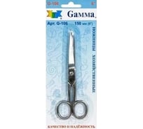 Ножницы Gamma G-106 хозяйственные, в блистере, 150 мм 161876