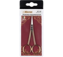 Ножницы Micron VIT-04 для вышивки, в чехле, 100 мм 577822