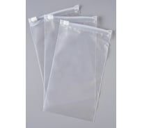 Пакет PACK INNOVATION с бегунком 15x25 см 70 мкм ПВД прозрачный Zip слайдер 20 шт IPSLDR152570-20