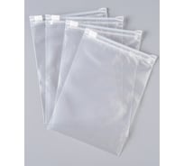 Пакет PACK INNOVATION с бегунком 15x20 см 70 мкм ПВД прозрачный Zip слайдер 500 шт IPSLDR152070-500
