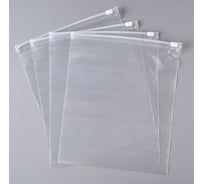 Пакет PACK INNOVATION с бегунком 25x30 см 70 мкм ПВД прозрачный Zip слайдер 100 шт IPSLDR253070-100