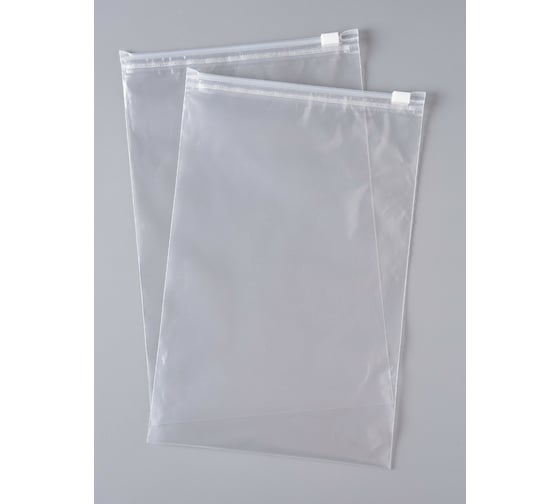 Пакет PACK INNOVATION с бегунком 20x30 см 70 мкм ПВД прозрачный Zip слайдер 50 шт IPSLDR203070-50