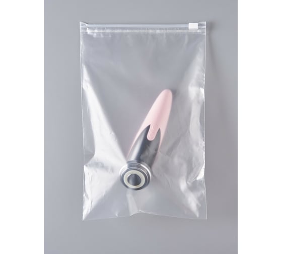 Пакет PACK INNOVATION с бегунком 20x30 см 70 мкм ПВД прозрачный Zip слайдер 50 шт IPSLDR203070-50
