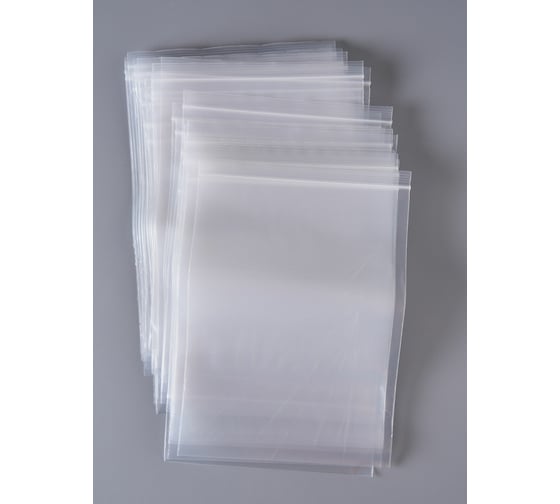Пакет PACK INNOVATION с замком Zip-Lock Зип лок 15x20 см особопрочный 80 мкм 50 шт IP00152080-50