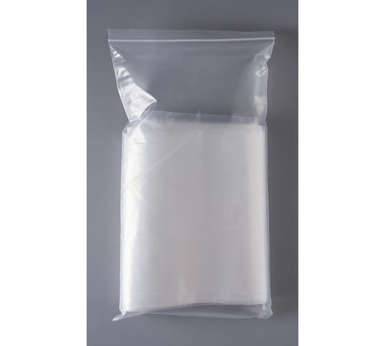 Пакет PACK INNOVATION с замком Zip-Lock Зип лок 20x35 см особопрочный 80 мкм 50 шт IP00203580-50