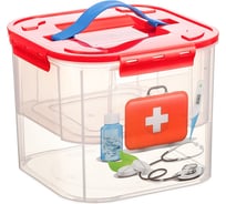 Контейнер для хранения IDEA ДЕКО 7л с вкладышем М 2824