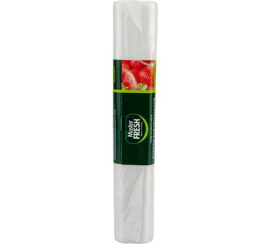 Фасовочные пакеты Master Fresh 25x32 см, рулон 100 шт, 7 мкм 218387
