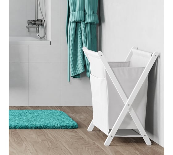 Корзина для белья WasserKraft Nau WB-773-L