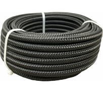 Капроновый фал truEnergy 8 мм, черный, шайба 20 м 12281