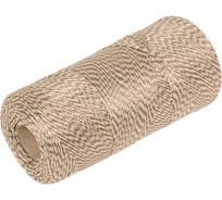 Лавсановая нить truEnergy 0,8 мм, двухцветная, зелено/бежевый, бобина 500 м 12863