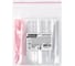 Прочные пакеты BRAUBERG EXTRA ZIP LOCK зиплок, комплект 100 шт, 10x15 cм, ПВД, 80 мкм 608176 2