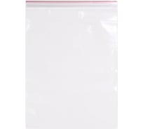 Прочные пакеты BRAUBERG EXTRA ZIP LOCK зиплок, комплект 100 шт, 25x35 cм, ПВД, 80 мкм 608180