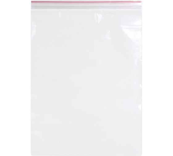 Прочные пакеты BRAUBERG EXTRA ZIP LOCK зиплок, комплект 100 шт, 25x35 cм, ПВД, 80 мкм 608180 1