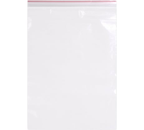 Прочные пакеты BRAUBERG EXTRA ZIP LOCK зиплок, комплект 100 шт, 30x40 cм, ПВД, 80 мкм 608181