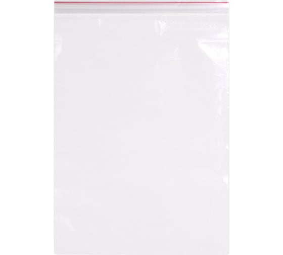 Прочные пакеты BRAUBERG EXTRA ZIP LOCK зиплок, комплект 100 шт, 30x40 cм, ПВД, 80 мкм 608181 1