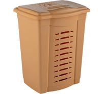 Корзина для белья ELLASTIK-PLAST бежевая KORBELБЕЖ