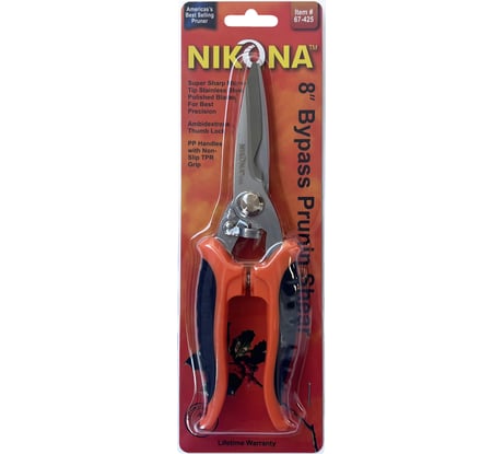 Универсальные ножницы NIKONA 8 из нержавеющей стали c эргономочной ручкой 67-425