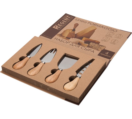 Набор для сыра Regent inox Linea FORMAGGIO 4 предмета 93-FG-S-06