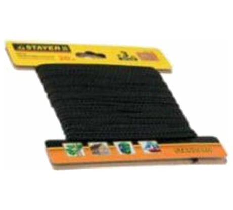 Шнур полипропиленовый "STANDARD" без сердечника (черный; d=3 мм; 20 м) STAYER 50421-03-020