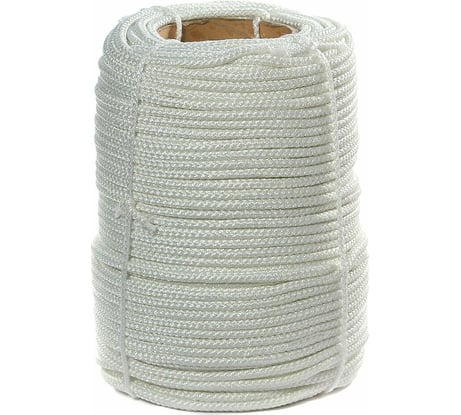 Вязаный шнур-веревка с сердечником ООО ТПК Сигма пп d-4 мм, 500 м ШВХС502