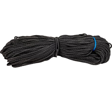 Вязаный шнур-веревка с сердечником ООО ТПК Сигма пп d-5 мм, 100 м ШВХС20