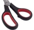 Ножницы ОФИСМАГ Soft Grip 190 мм, резиновые вставки, черно-красные, 3-х сторонняя заточка 236456 5