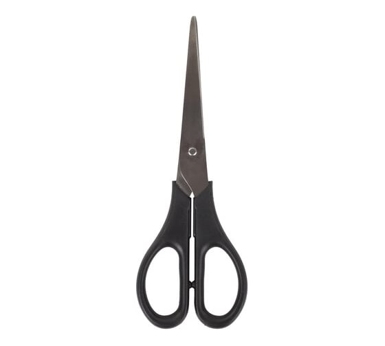 Ножницы ОФИСМАГ Standard 170 мм, классической формы, черные 237099