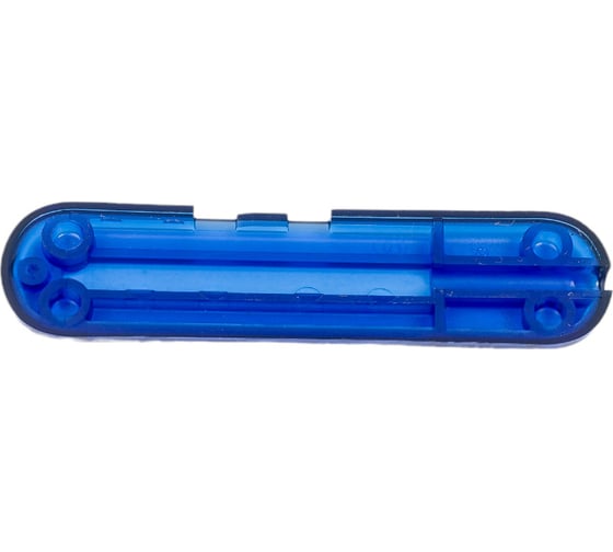 Задняя накладка для ножей Victorinox 58 мм, пластиковая, полупрозрачная синяя C.6302.T4.10