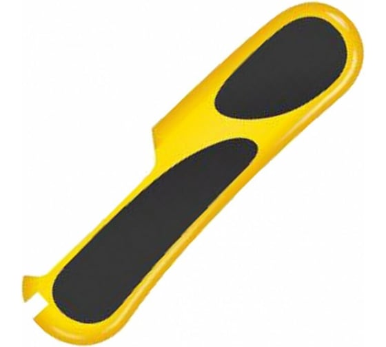 Задняя накладка для ножей Victorinox 85 мм, пластиковая, жёлто-чёрная C.2738.C4.10 1