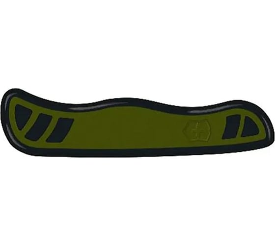 Передняя накладка для ножа Victorinox Swiss Soldier's Knife 08 111 мм, нейлоновая, зеленая/чёрная C.8334.C7.10 1