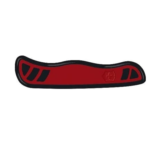 Передняя накладка для ножей Victorinox 111 мм, нейлоновая, красно-чёрная C.8330.C7.10 1