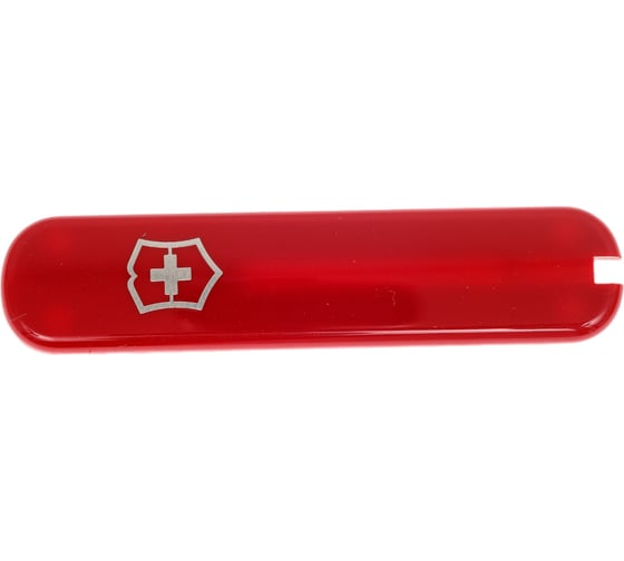 Передняя накладка для ножей Victorinox 74 мм, пластиковая, красная C.6500.3.10