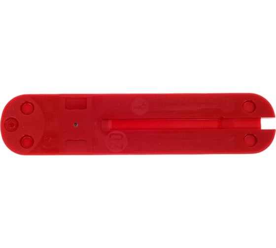 Передняя накладка для ножей Victorinox 74 мм, пластиковая, красная C.6500.3.10