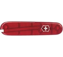 Передняя накладка для ножей Victorinox 84 мм, пластиковая, полупрозрачная красная C.2600.T3.10