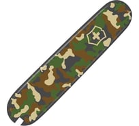Передняя накладка для ножей Victorinox 91 мм, зеленый камуфляж C.3694.3