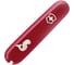 Передняя накладка для ножей Victorinox Fisherman и Angler 91 мм, пластиковая, красная C.3672.3.10_Angler 1