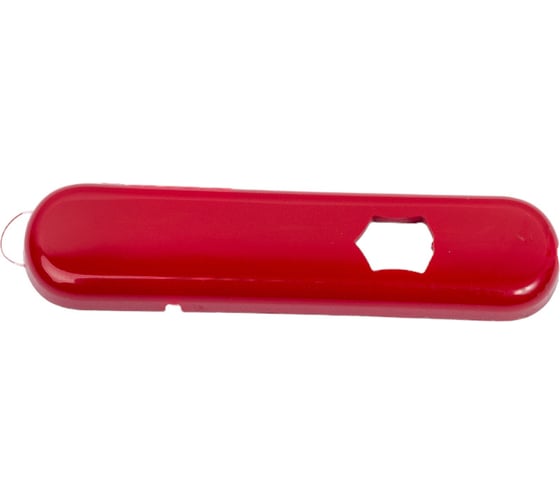Передняя накладка для ножей Victorinox SwissLite 58 мм, пластиковая, красная C.6200.1.10