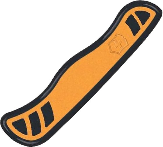 Передняя накладка для ножей Victorinox Hunter XS и Hunter XT 111 мм, нейлоновая, оранжево-чёрная C.8339.C7.10 1