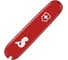 Передняя накладка для ножей Victorinox 91 мм, пластиковая, красная C.3672.3.10 1