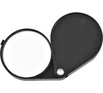 Складная лупа в пластиковом футляре 30мм-5х Контрфорс 173185