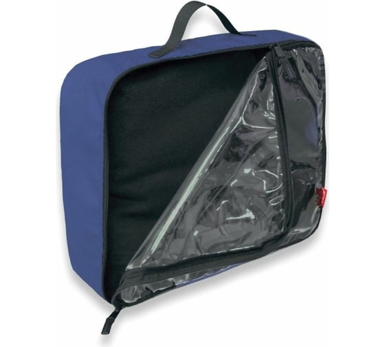 Упаковочная сумка Tplus 370x90x300 мм, оксфорд 600, синий/пленка PVC T013775