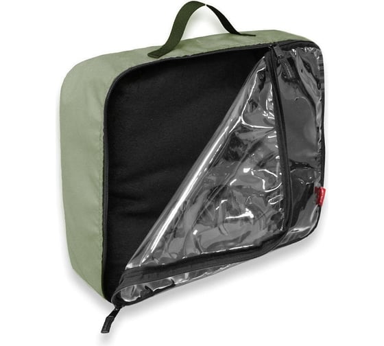 Упаковочная сумка Tplus 370x60x300 мм, оксфорд 600, олива/пленка PVC T013825