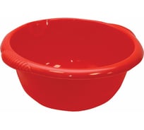 Хозяйственный таз IDEA 16 л, круглый, с ручками, пластиковый, 18x45x49 см, цвет ассорти М 2507 602552