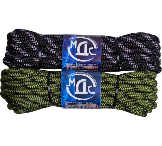 Буксировочный канат ТОРГОВО-ПРОИЗВОДСТВЕННАЯ КОМПАНИЯ МДС ВЕСТА-Static 11 мм, 40-прядный, 10 м 7930050322070 1