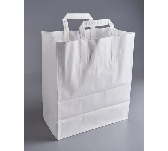 Крафт пакет PACK INNOVATION 28x15x32 см, белый, 10 шт IP0KPW281532-10 1