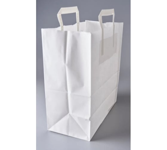 Крафт пакет PACK INNOVATION 28x15x32 см, белый, 20 шт IP0KPW281532-20