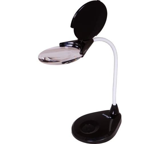 Лупа-лампа Levenhuk Zeno Lamp ZL7, черная 74081