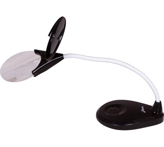 Лупа-лампа Levenhuk Zeno Lamp ZL7, черная 74081