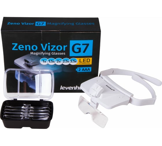 Лупа-очки Levenhuk Zeno Vizor G7 72610