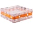 Корзина Moroshka Tartan 33x33x12 см, цвет красный 920-014-01 12